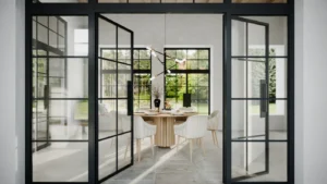 Interior iron door for house
