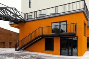 Exterior Commercial Railings