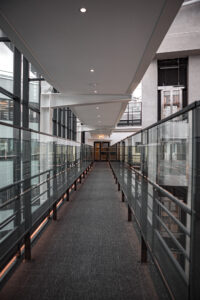 Interior glass railings 1