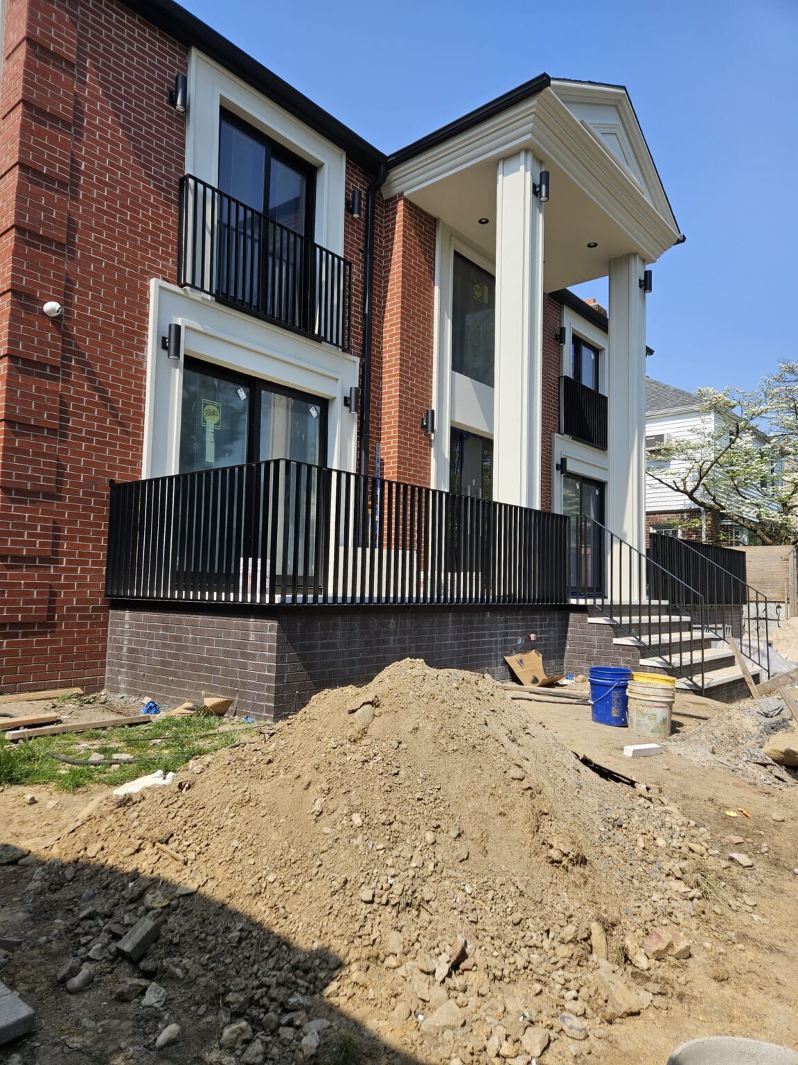 Exterior Custom Railings | PMFII Iron Works