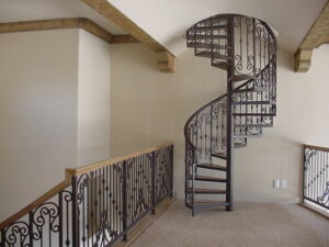 wrought iron railings for stairs interior