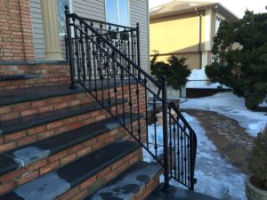 wrought iron rails