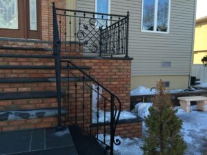 front porch railings