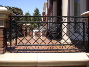 deck and stair railings