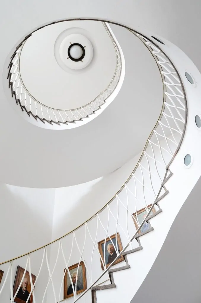 modern indoor railing
